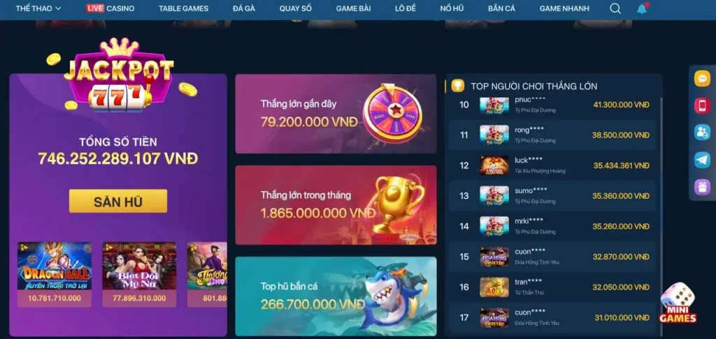 Biểu tượng tỷ lệ cược cao và rút tiền nhanh chóng tại cpc99